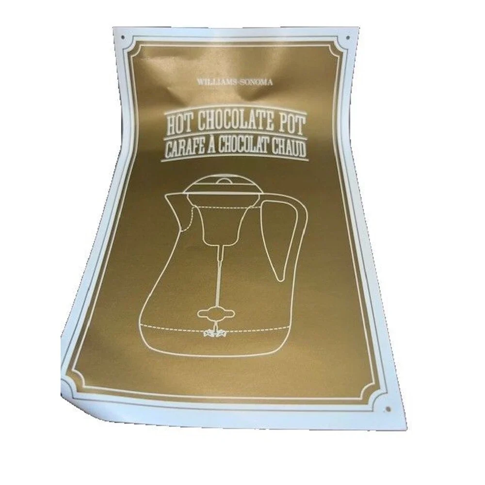 Williams-Sonoma Hot Chocolate Pot Carafe À Chocolat Chaud, 32 Oz, All In One Pot